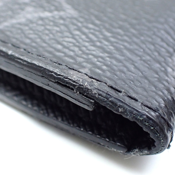 Louis Vuitton Bifold Card Case Monogram Eclipse Organizer de Poche Men's M61696